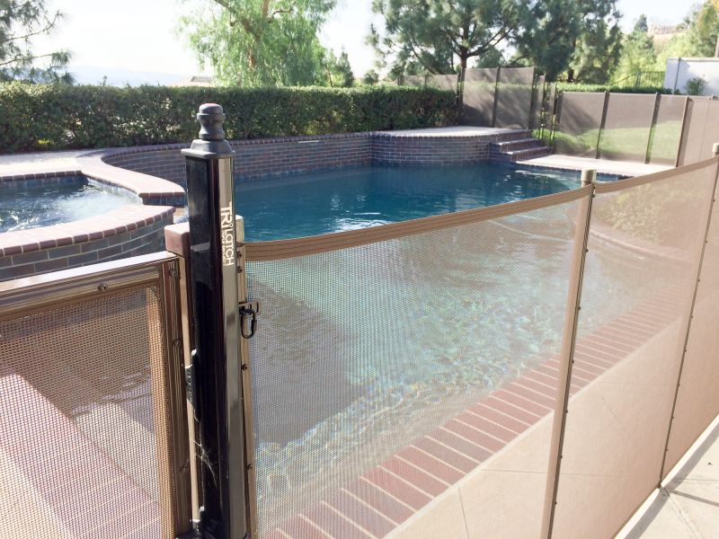Mesh Fence for Pool Safety